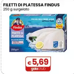 Findus - Filetti Di Platessa 250 G Surgelato