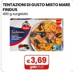 Findus - Tentazioni Di Gusto Misto Mare 400 G Surgelato