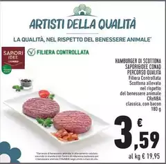 Conad - Hamburger Di Scottona Sapori&Idee Percorso Qualità