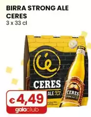 Ceres - Birra Strong Ale 3 X 33 Cl