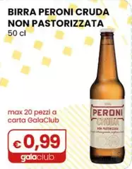 Peroni - Birra Cruda Non Pastorizzata 50 Cl