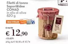Conad - Filetti Di Tonno Sapori&Idee