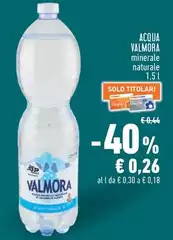 Valmora - Acqua