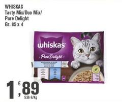 Whiskas - Tasty Mix/duo Mix/ Pure Delight