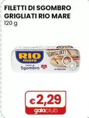 Rio Mare - Filetti Di Sgombro Grigliati 120 G Rio Mare - Filetti Di Sgombro Grigliati 120 G