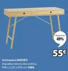 Scrivania Lindved Scrivania Lindved