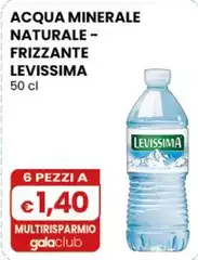 Levissima - Acqua Minerale Naturale-Frizzante 50 Cl