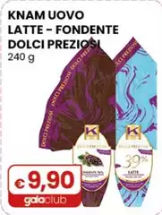 Dolci Preziosi - Knam Uovo Latte-Fondente 240 G