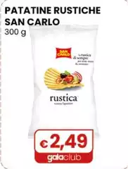 San Carlo - Patatine Rustiche 300 G