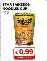 Star - Saikebon Noodles Cup 60 G