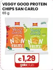 San Carlo - Veggy Good Protein Chips 65 G