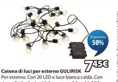 Catena Di Luci Per Esterno Gulirisk