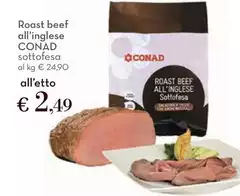 Conad - Roast Beef All'Inglese Conad - Roast Beef All'Inglese