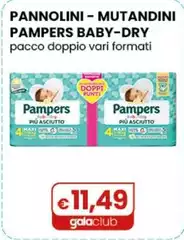 Pampers - Pannolini-Mutandini Baby-Dry Pacco Doppio Vari Formati Pampers - Pannolini-Mutandini Baby-Dry Pacco Doppio Vari Formati
