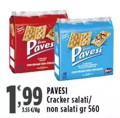 Pavesi - Cracker Salati