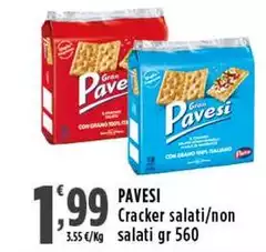 Pavesi - Cracker Salati/Non Salati