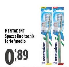 Mentadent - Spazzolino Tecnic Forte