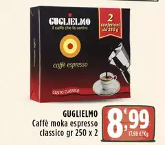 Guglielmo - Caffè Moka Espresso Classico