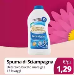 Spuma di Sciampagna - Detersivo Bucato Marsiglia