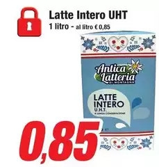 Antica cava - Latte Intero UHT Antica cava - Latte Intero UHT