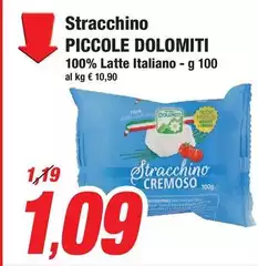 Dolomite - Stracchino Piccole