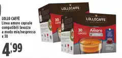 Lollo caffè - Linea Amore Capsule Compatibili Lavazza A Modo Mio