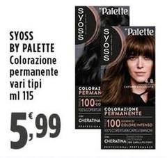 Syoss - By Palette Colorazione Permanente Syoss - By Palette Colorazione Permanente