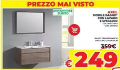 Olmo - Mobile Bagno Con Lavabo E Specchio