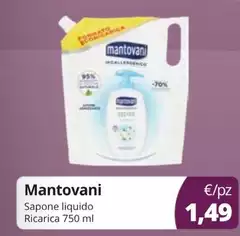 Mantovani - Sapone Liquido Ricarica Mantovani - Sapone Liquido Ricarica