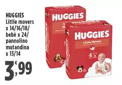 Huggies - Little Movers Bebe