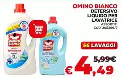 Omino Bianco - Detersivo Liquido Per Lavatrice