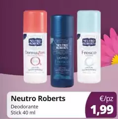 Neutro Roberts - Deodorante Stick