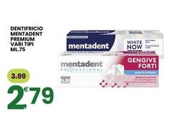 Mentadent - Dentifricio Premium