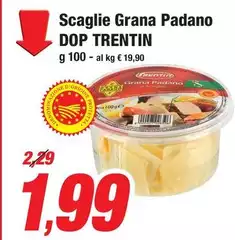 La trentina - Scaglie Grana Padano DOP
