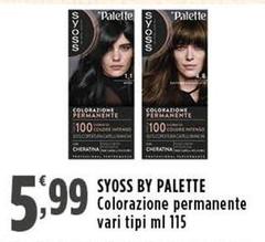 Palette - Syoss By Colorazione Permanente Palette - Syoss By Colorazione Permanente