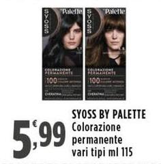 Syoss - Palette Colorazione Permanente Syoss - Palette Colorazione Permanente
