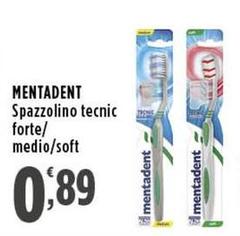 Mentadent - Spazzolino Tecnic Forte