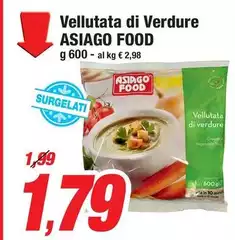 Asiago - Vellutata Di Verdure Food