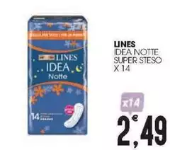 Lines - Idea Notte Super Steso