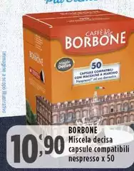 Caffe Borbone - Miscela Decisa Capsule Compatibili Nespresso
