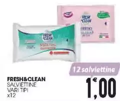 Fresh & Clean - Salviettine