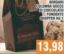 Borsari - Colomba Gocce Di Cioccolato Fondente Shopper Borsari - Colomba Gocce Di Cioccolato Fondente Shopper