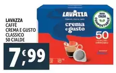 Lavazza - Caffè Crema E Gusto Classico 50 Cialde