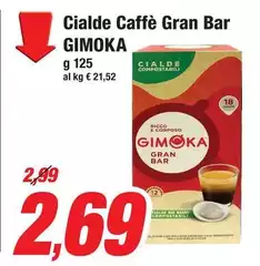 Gimoka - Cialde Caffè Gran Bar