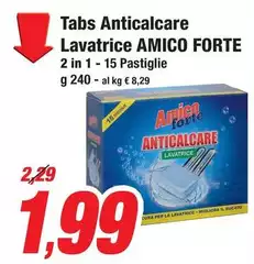 Forte - Tabs Anticalcare Lavatrice Forte - Tabs Anticalcare Lavatrice