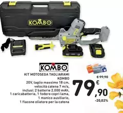 Kombo -  Kit Motosega Tagliarami