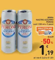Peroni - Birra Nastro Azzurro