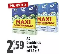 Az - Dentifricio