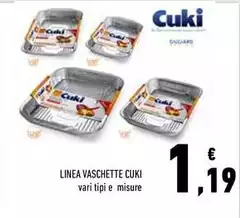 Cuki - Linea Vaschette