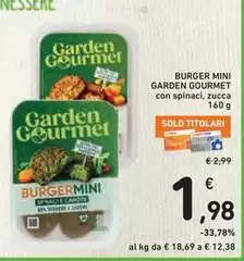 Garden gourmet - Burger Mini Garden gourmet - Burger Mini